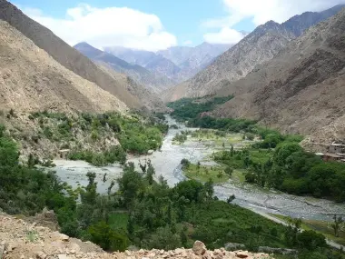 Ourika Valley from above