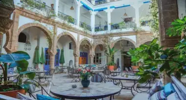 Traditional riad in Essaouira medina