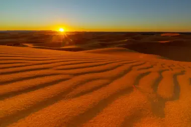 Erg Chebbi sunrise — Merzouga