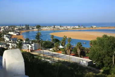 Oualidia beach and Atlantic coast