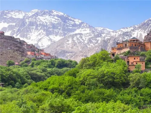 Toubkal summit at 4,167m — highest peak North Africa